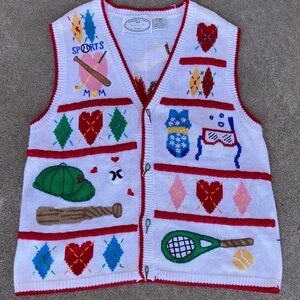 Vintage Eagle’s Eye Collectibles Embroidered Sports Mom M Pre Owned Condition